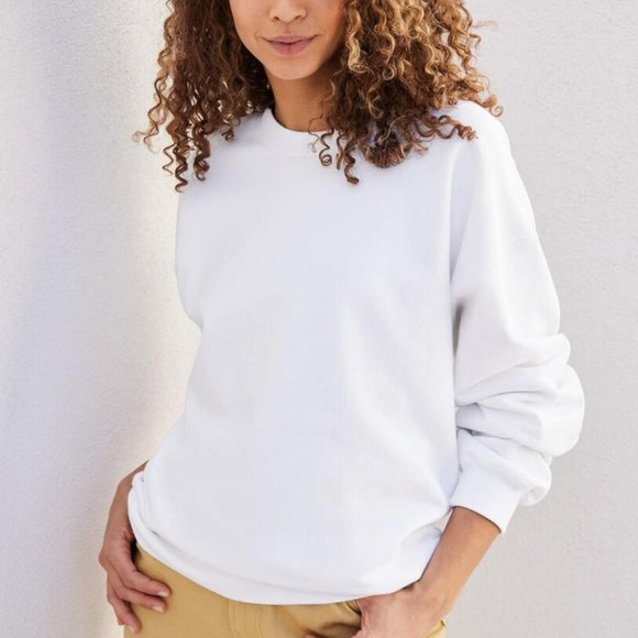 Green Bay Football White Sweatshirt with Shiny Glitter Lettering & Crystals. - Picture 3 of 6